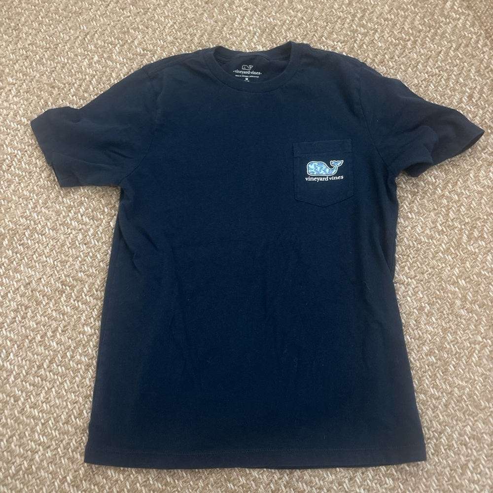 Vineyard Vines Boy’s Dark Blue Short Sleeve Tee